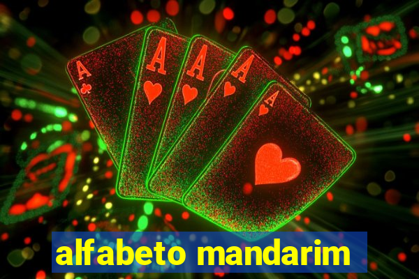 alfabeto mandarim